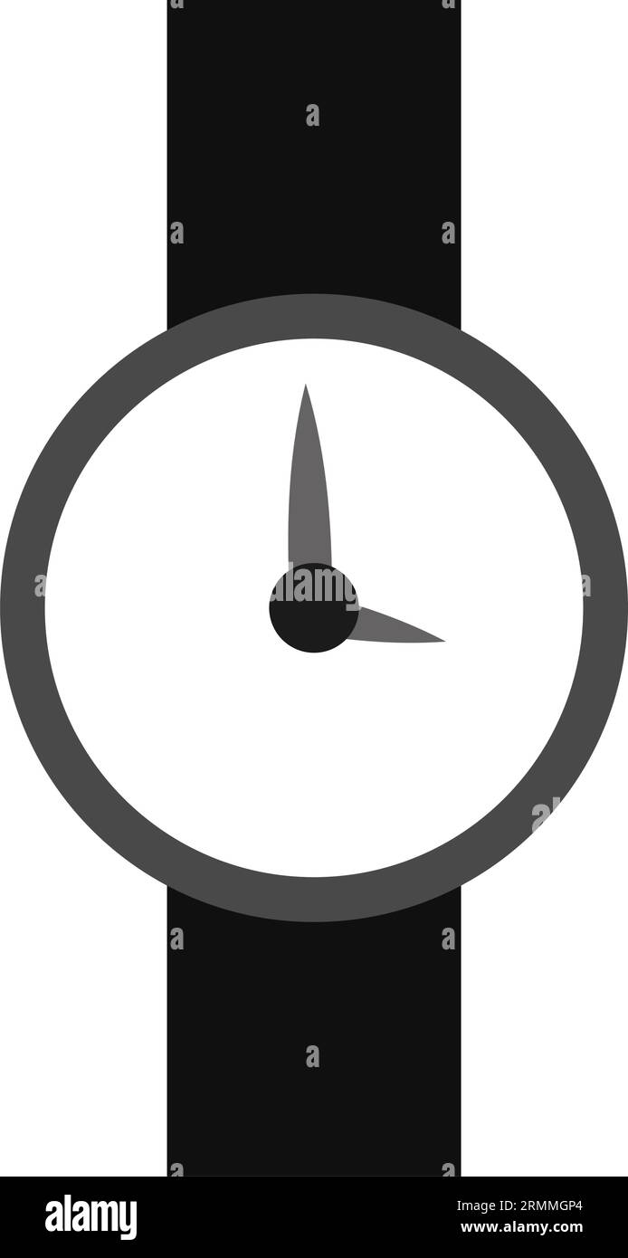 Isolated colored wrist clock icon Vector Stock Vector Image & Art - Alamy