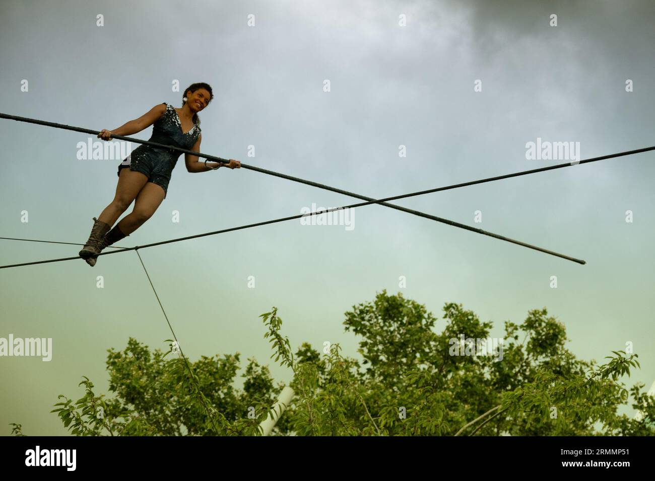 Tightrope balance hi-res stock photography and images - Page 5 - Alamy