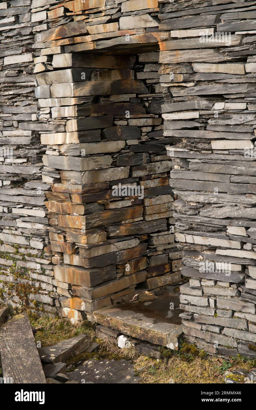 Dinorwic Quarry, Llanberis, Gwynedd, Wales, UK Stock Photo