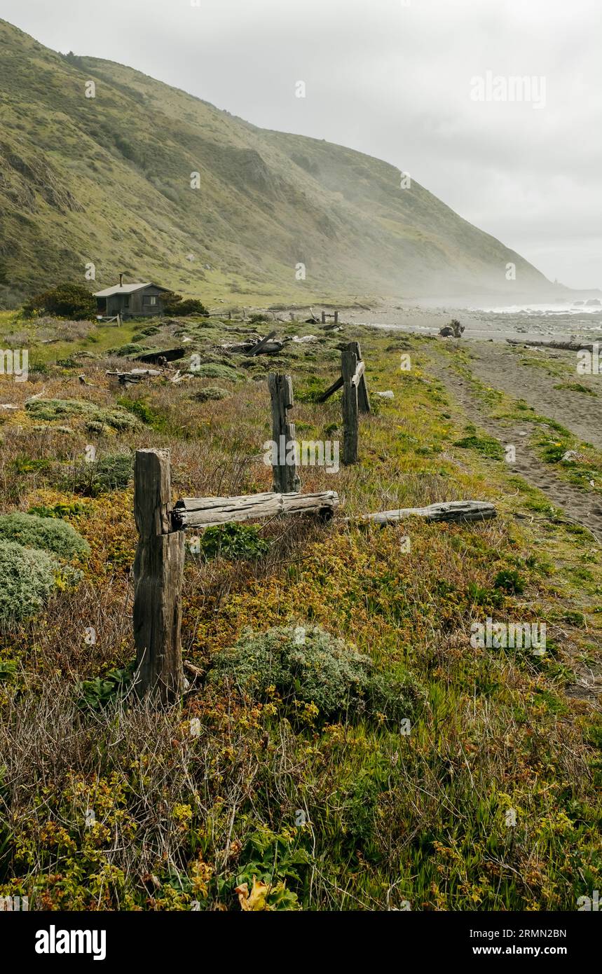 Lost Coast Trail Stock Photo Alamy