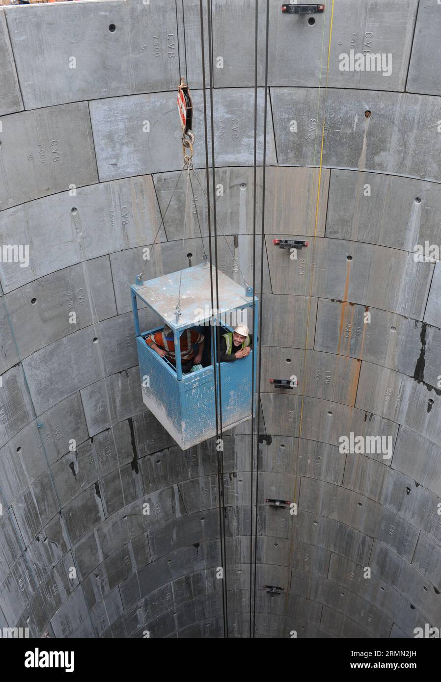 Tunneling for water pipeline known as West East Link Main for United