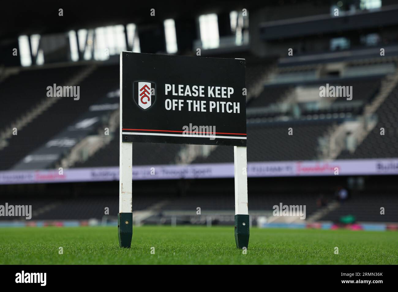Please keep off the pitch hires stock photography and images