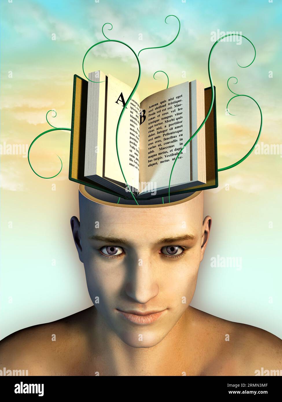 hand interacting with some digital dimension. Digital