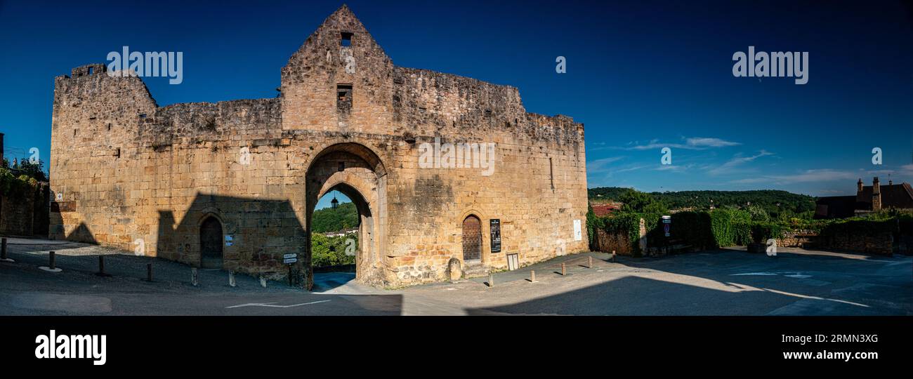 Domme Dordogne France Beautiful Fortified Or Bastide Village With domme-dordogne-france-beautiful-fortified-or-bastide-village-with