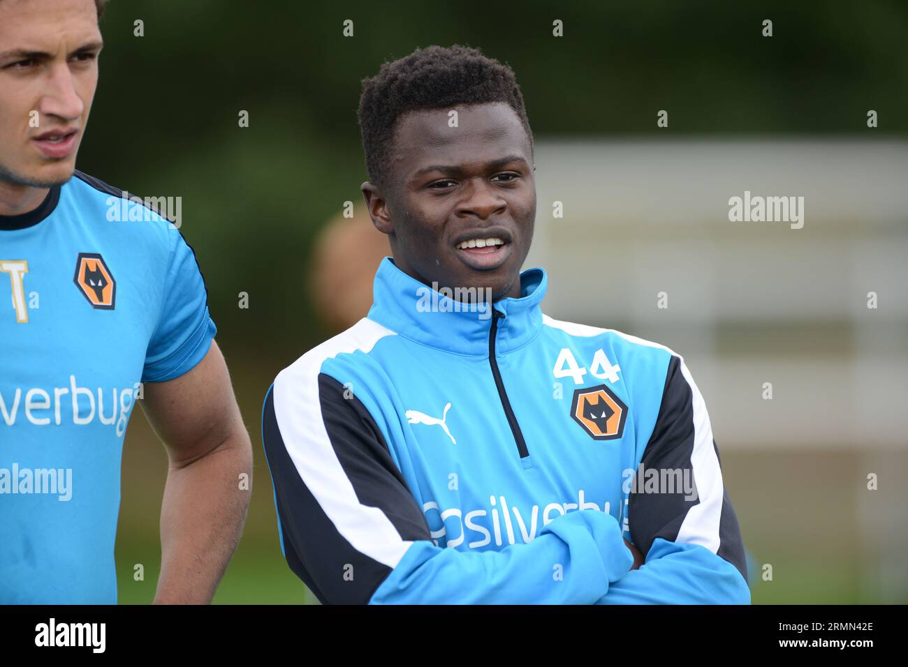 Tendai Matinyadze of Wolverhampton Wanderers FC under 21s training