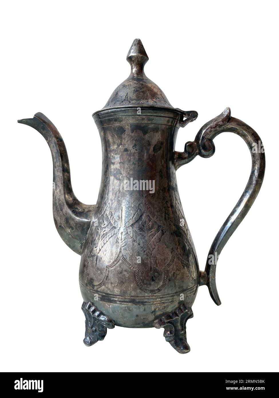 https://c8.alamy.com/comp/2RMN5BK/coffee-pot-old-antique-silver-ware-isolated-on-white-background-2RMN5BK.jpg