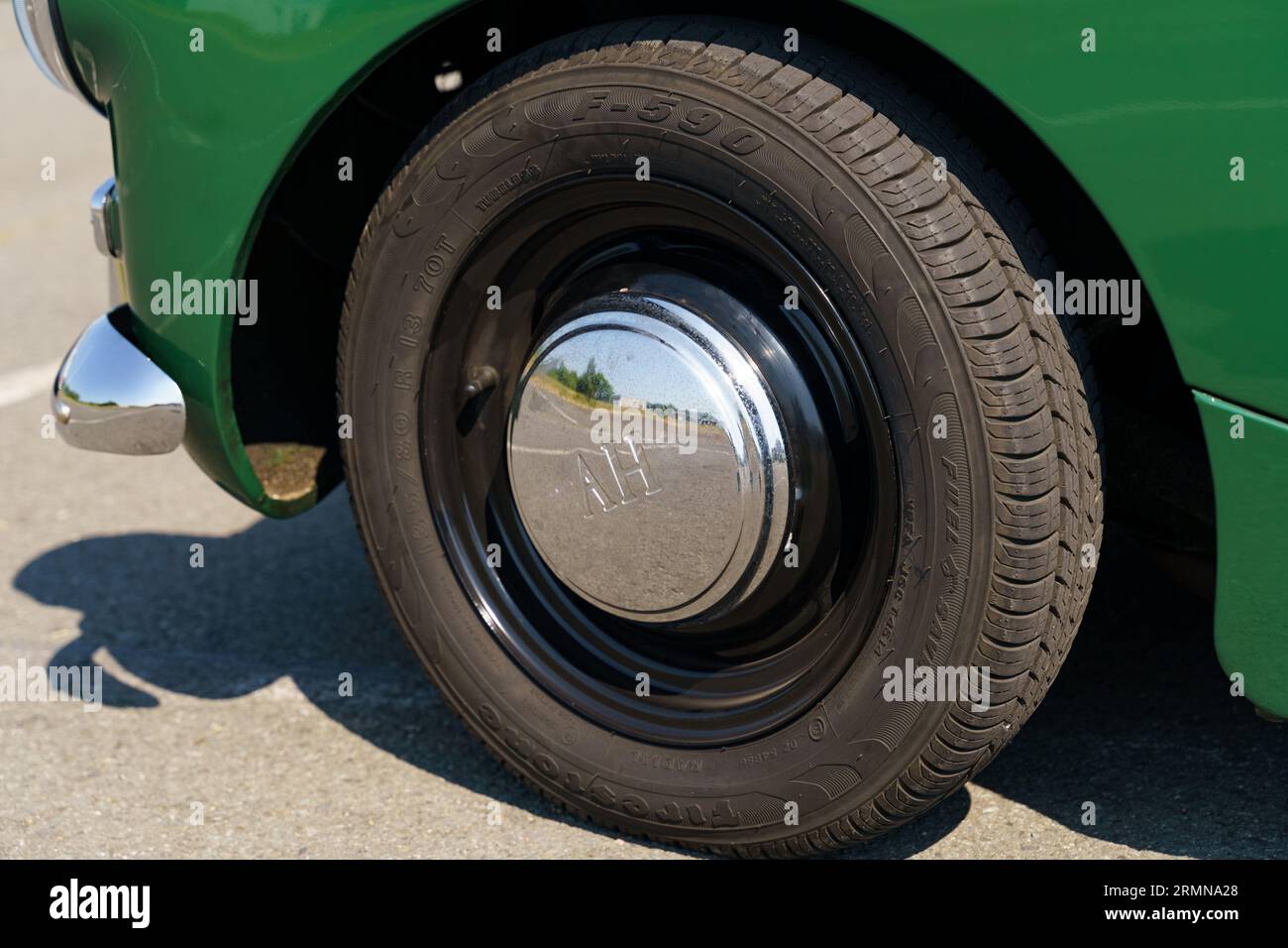 Waltershausen, Germany - June 10, 2023: A vintage Austin Healey Sprite ...
