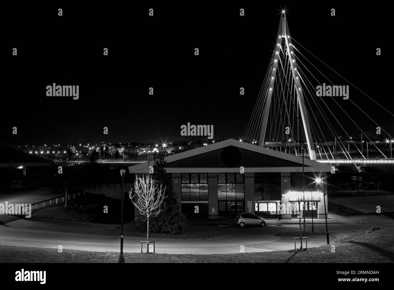 NORTHERN SPIRE BRIDGE Stock Photo - Alamy