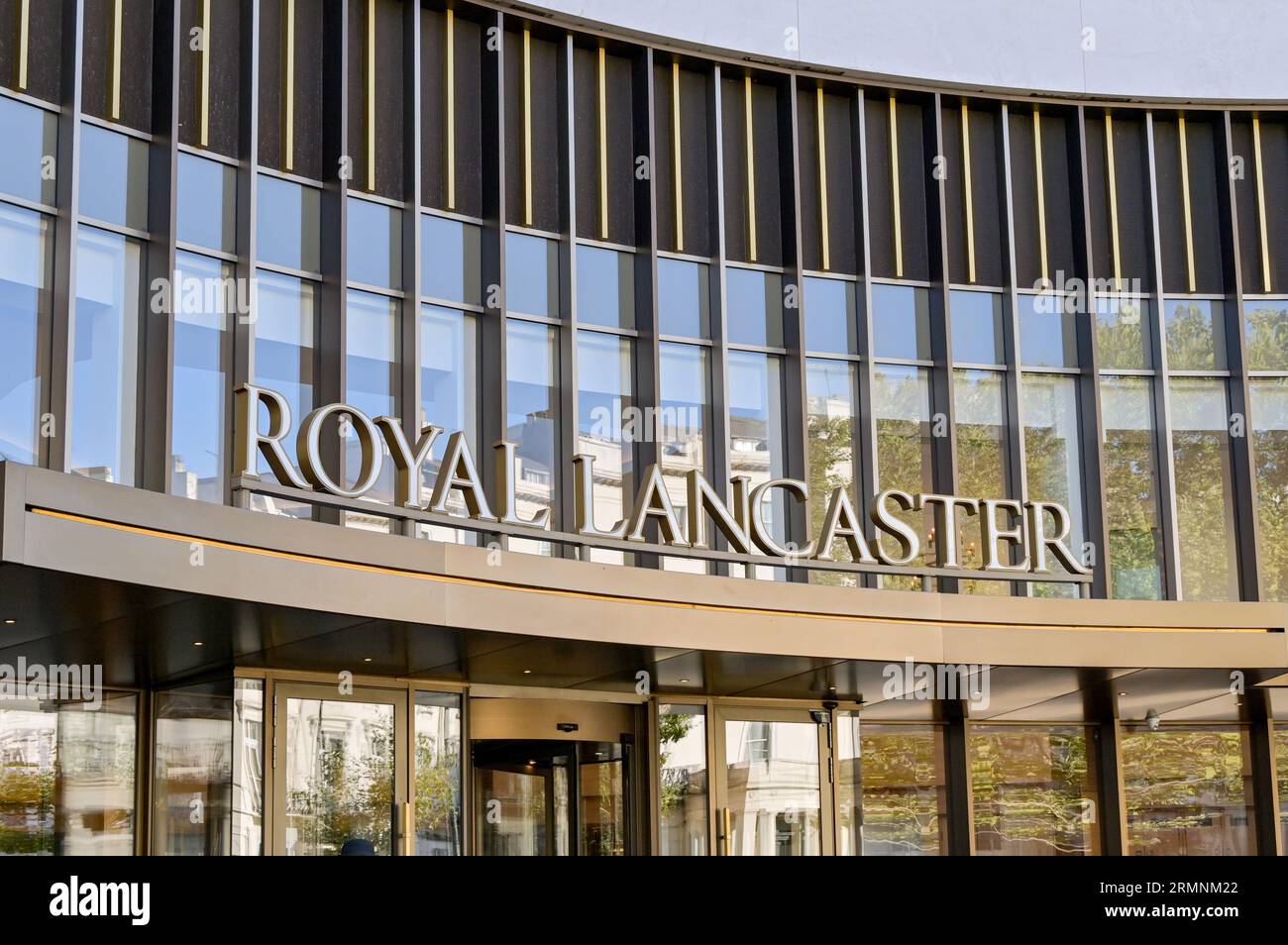 London, England, UK 22 August 2023 Sign above the entrance to the