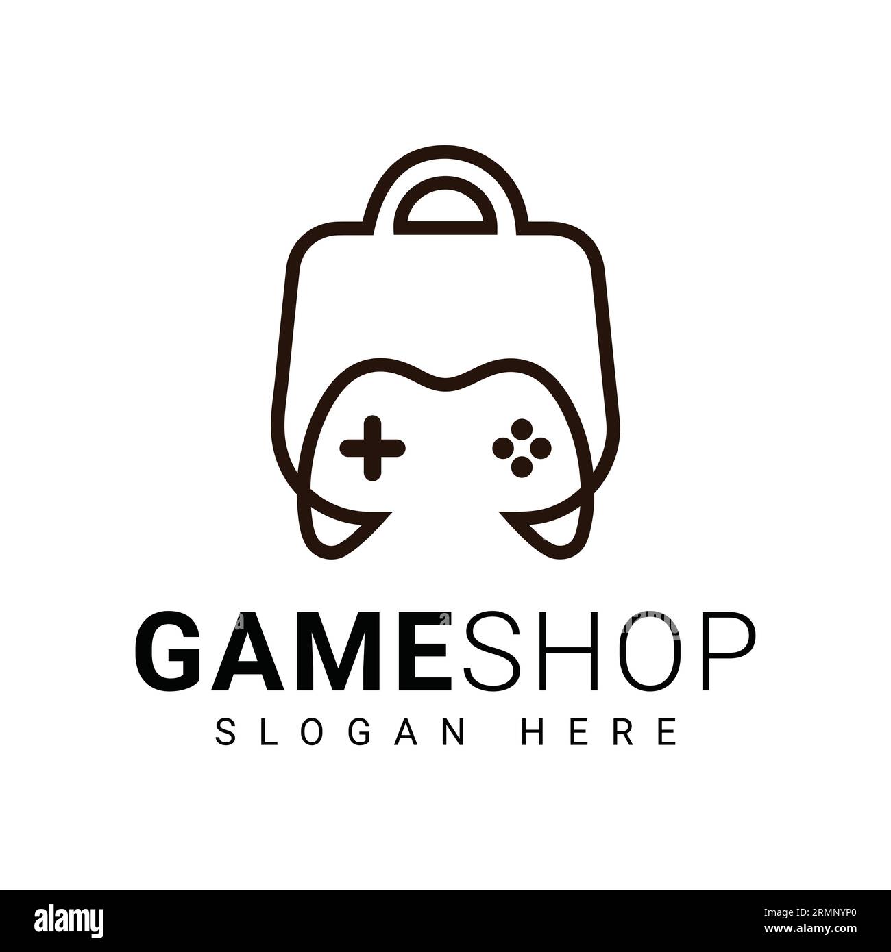 Game Shop Logo Design Game Remote Logotype Stock Vector Image Art Alamy woman-in-dress-in-a-pose-silhouette-royalty-free-stock-image