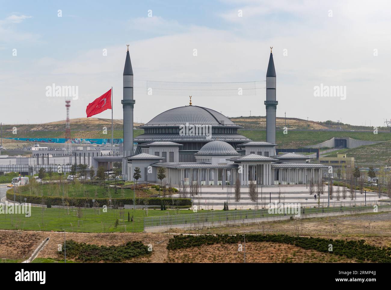 A picture of the Istanbul Airport Mosque Stock Photo Alamy