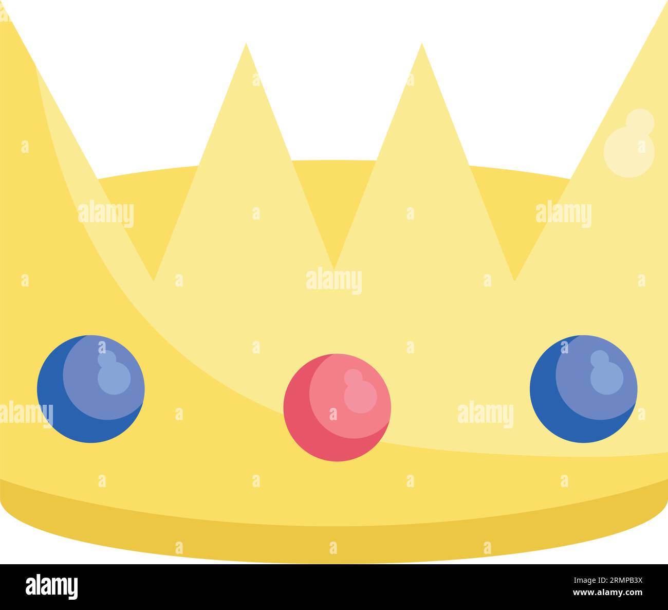 golden crown illustration vector isolated Stock Vector Image & Art - Alamy
