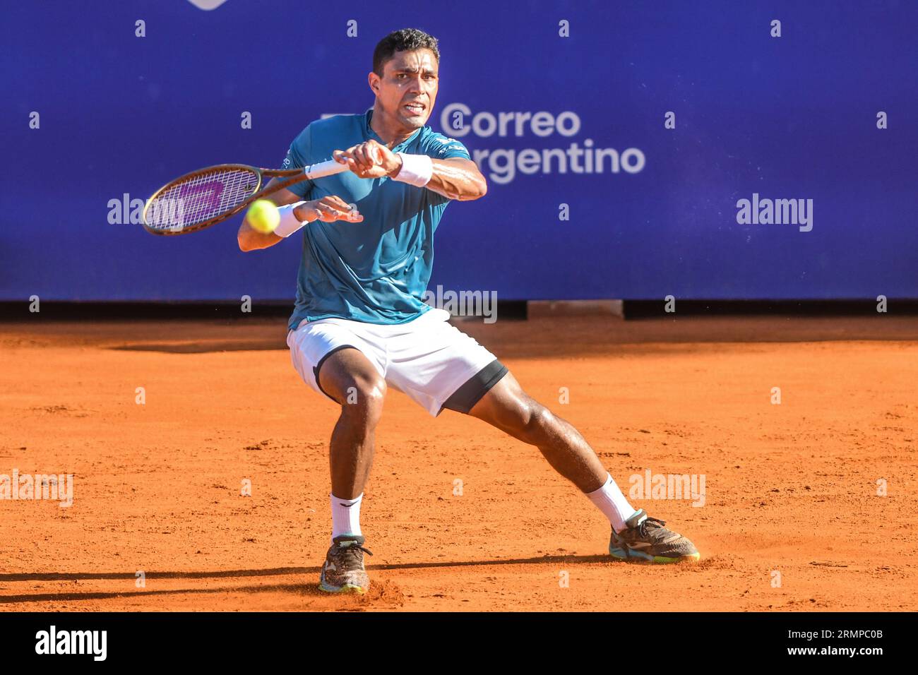 Thiago Monteiro (Brazil). Argentina Open 2023 Stock Photo