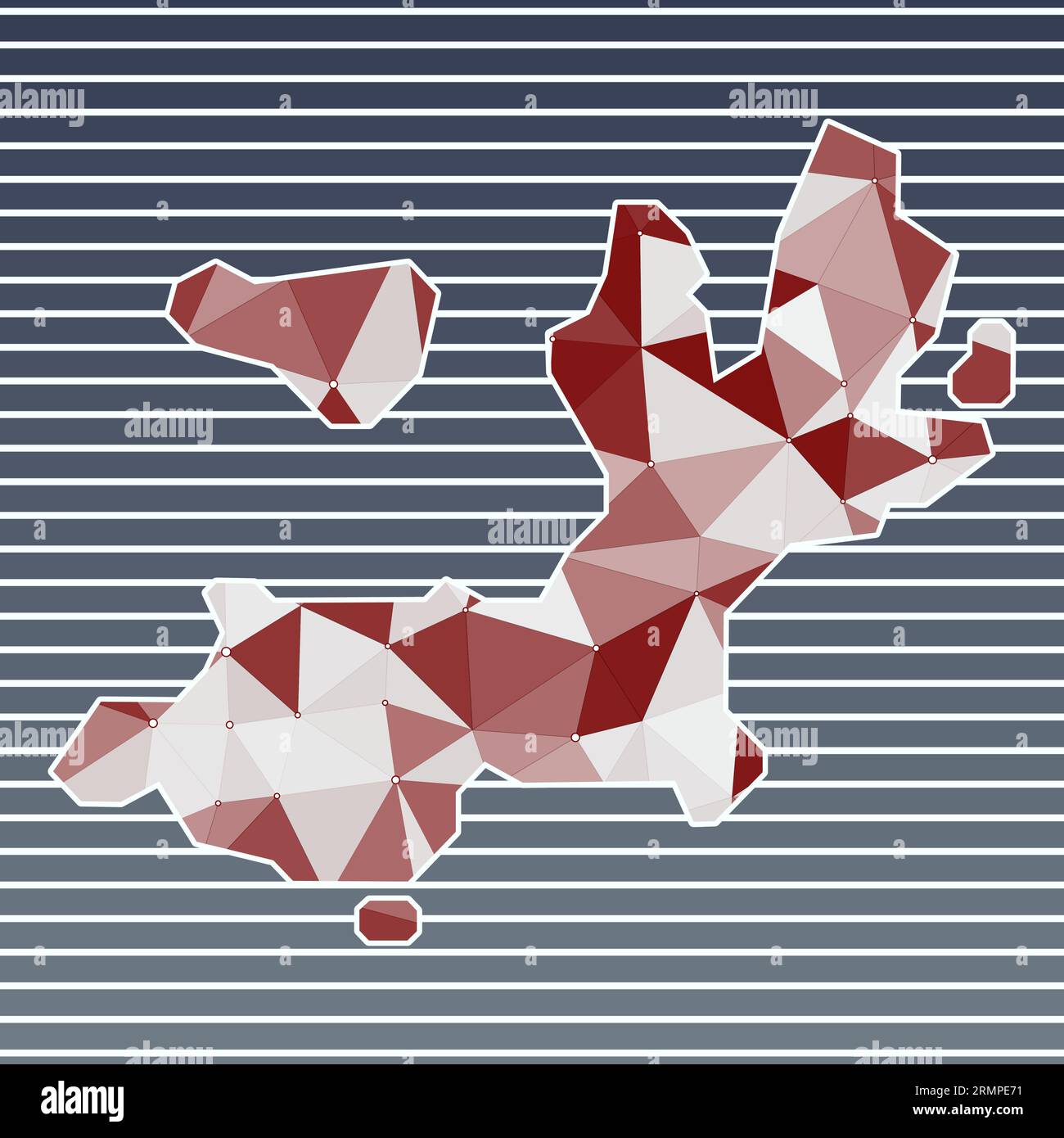 TerredeHaut Island vector illustration. TerredeHaut Island design