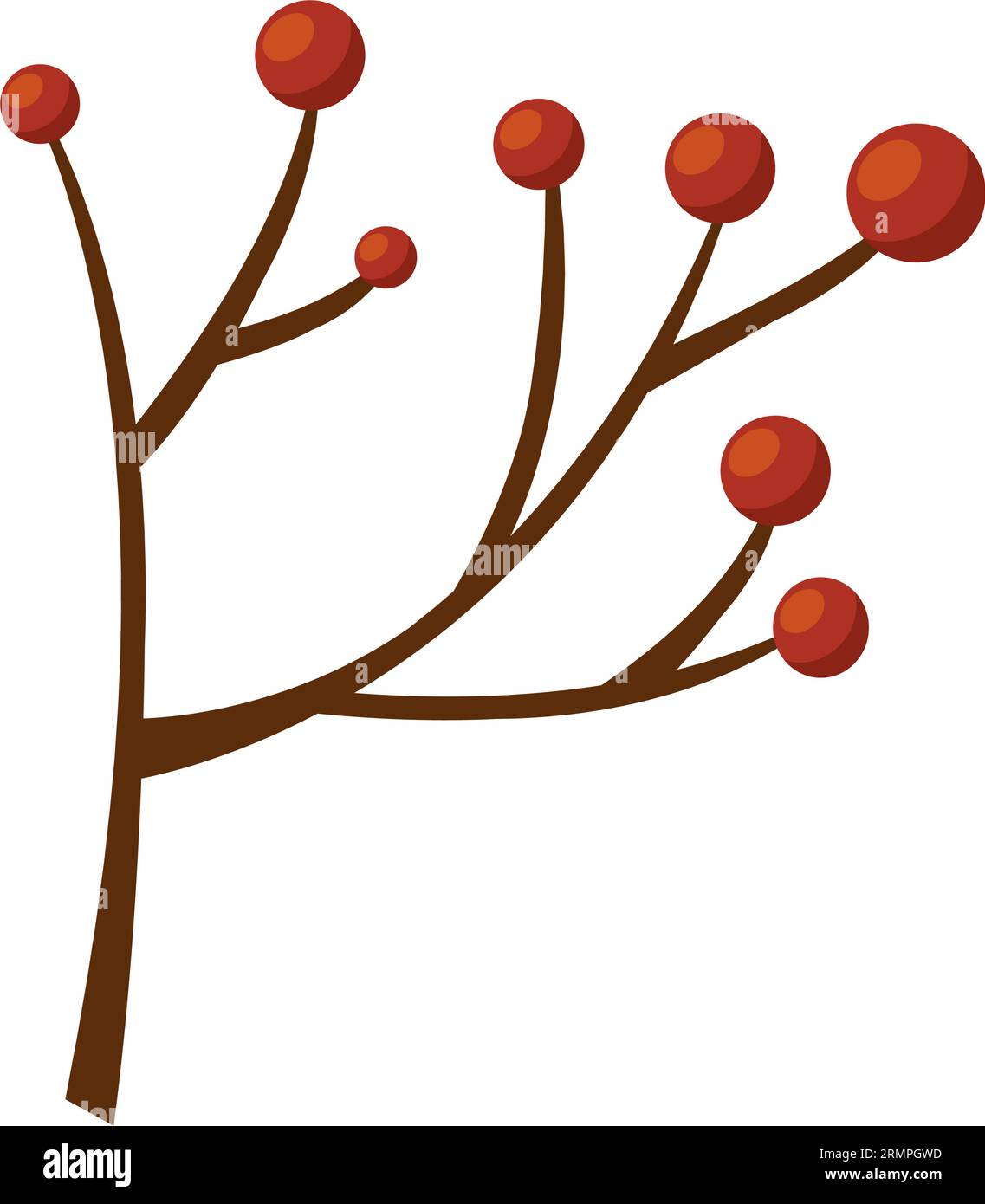 Isolated colored autumn leaf icon Vector Stock Vector Image & Art - Alamy