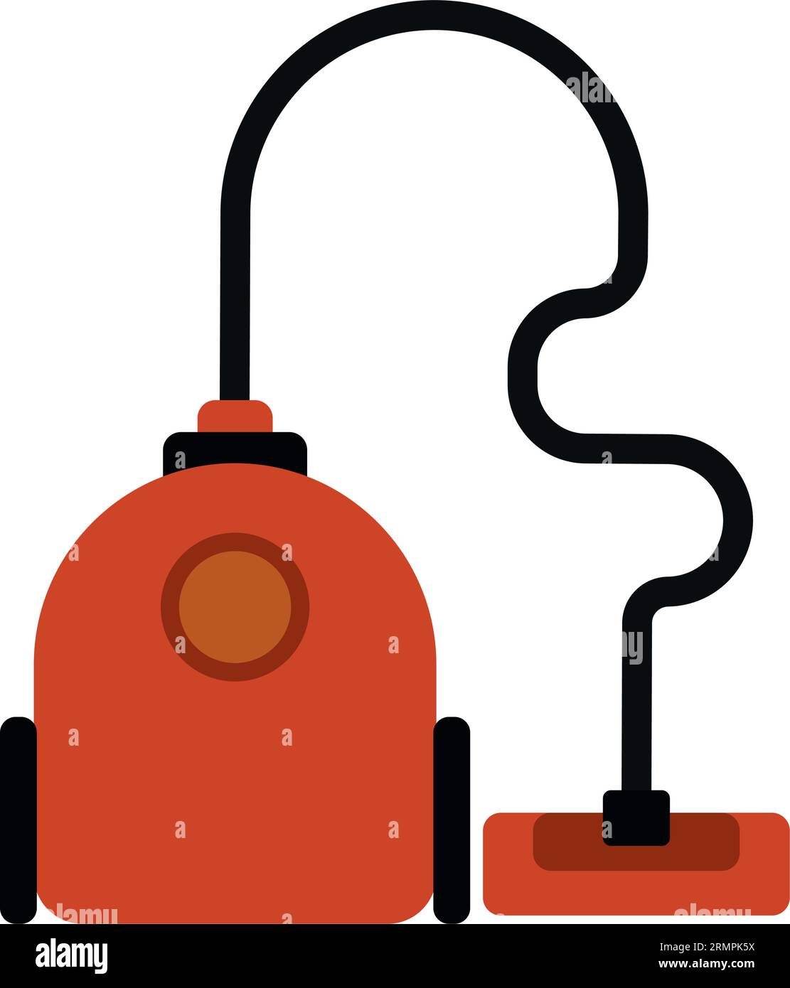 Isolated colored vacuum cleaner icon Vector Stock Vector Image & Art ...