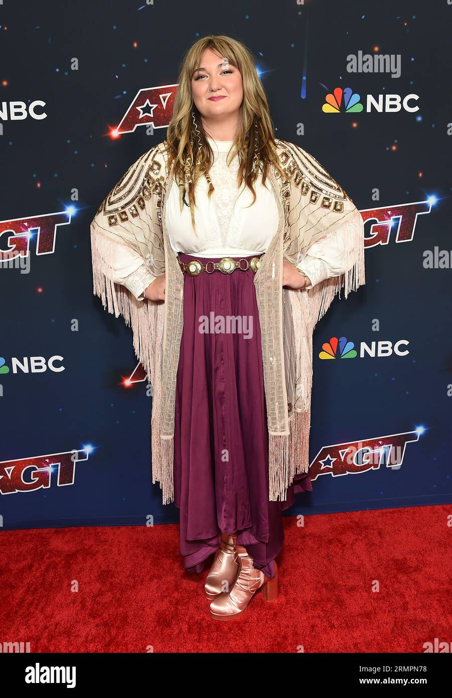 Pasadena, USA. 29th Aug, 2023. Dani Kerr backstage at “America's Got