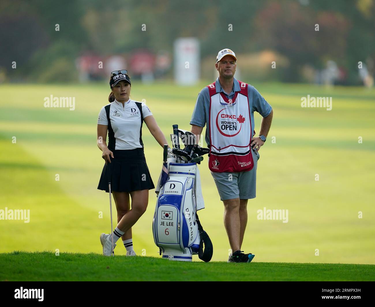 Jeongeun Lee at the 2023 Women's Open, at the Shaughnessy Golf and Country Club, in Vancouver