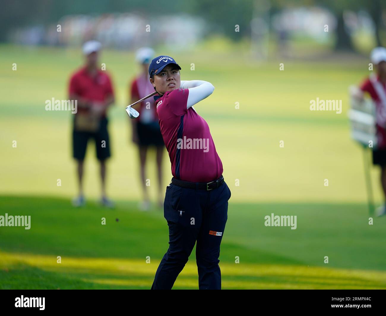 Yuko Saso at the 2023 Women's Open, at the Shaughnessy Golf and Country Club, in Vancouver