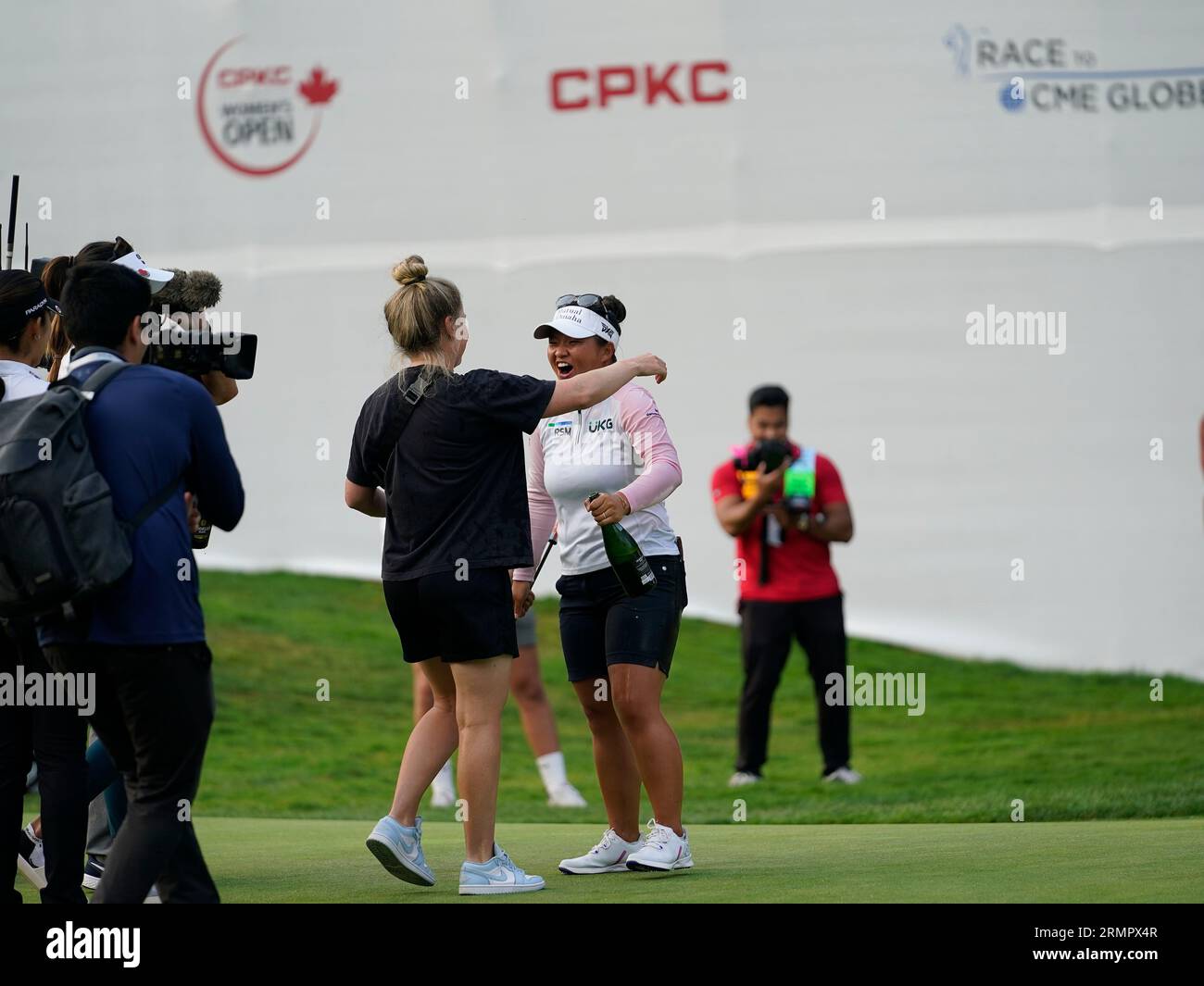 Megan Khang wins the 2023 Women's Open, at the Shaughnessy Golf and ...