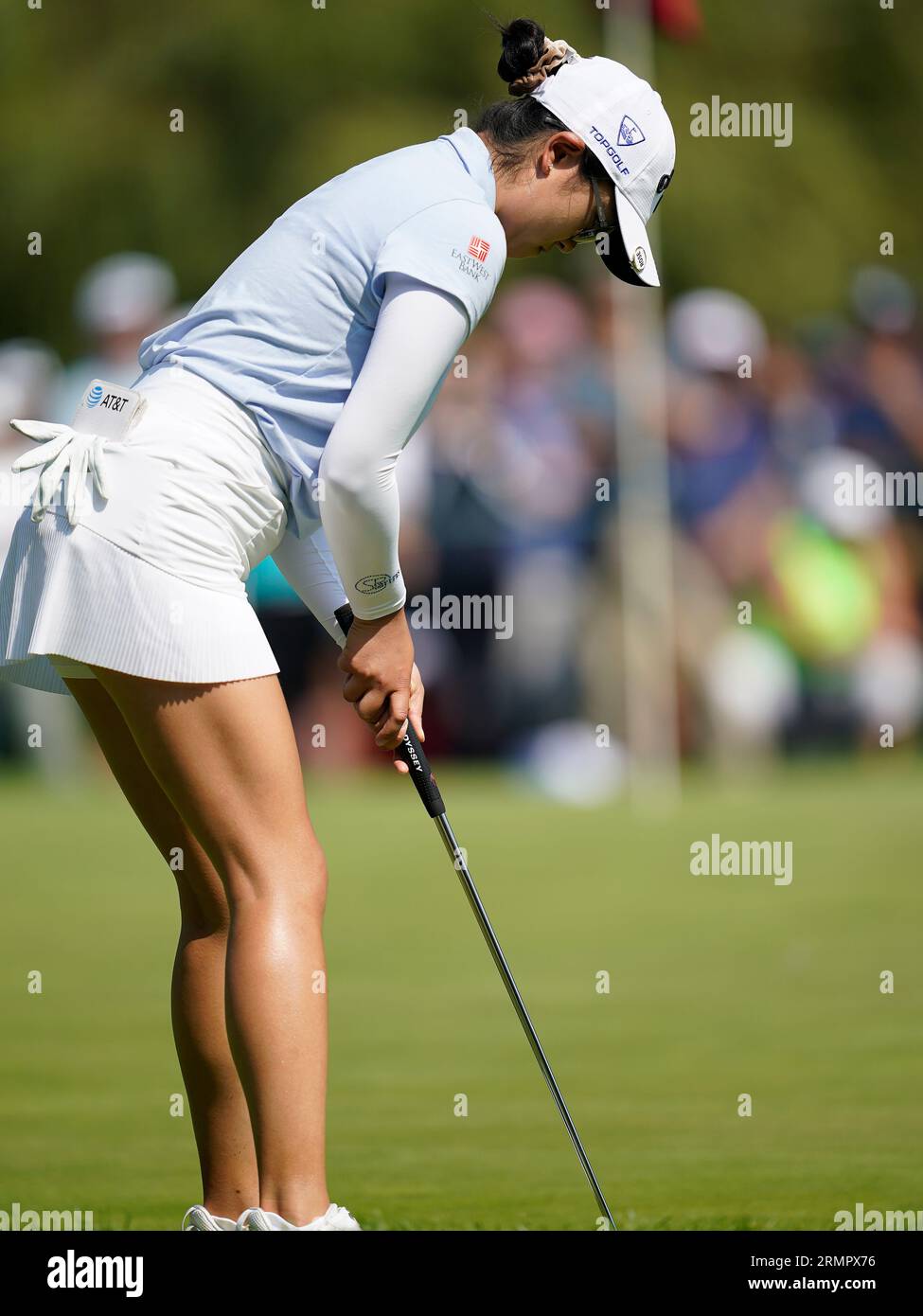 Rose Zhang at the 2023 Women's Open, at the Shaughnessy Golf and Country Club, in Vancouver
