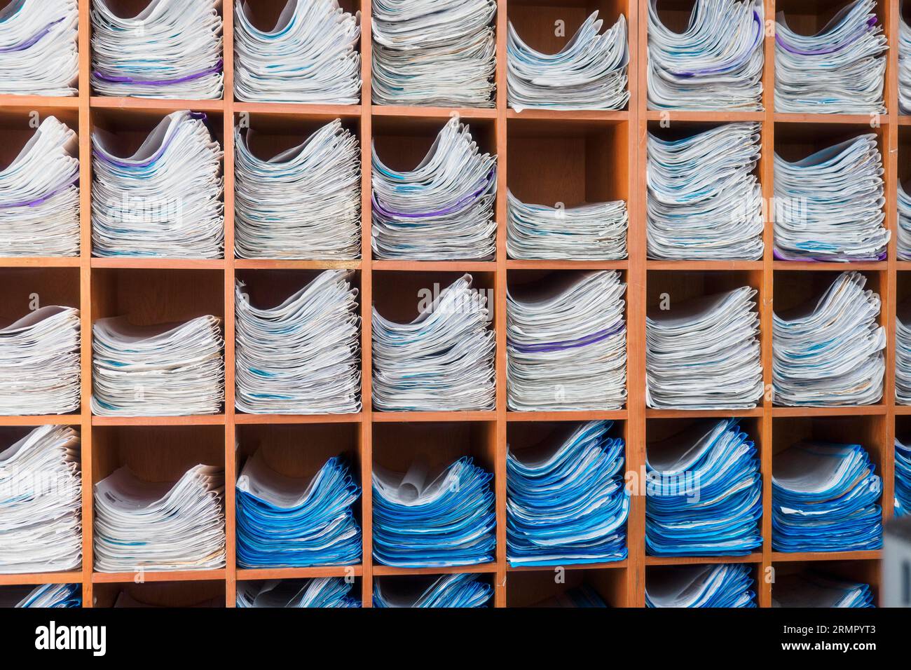 Personal File Rack Files rack hi-res stock photography and images - Alamy