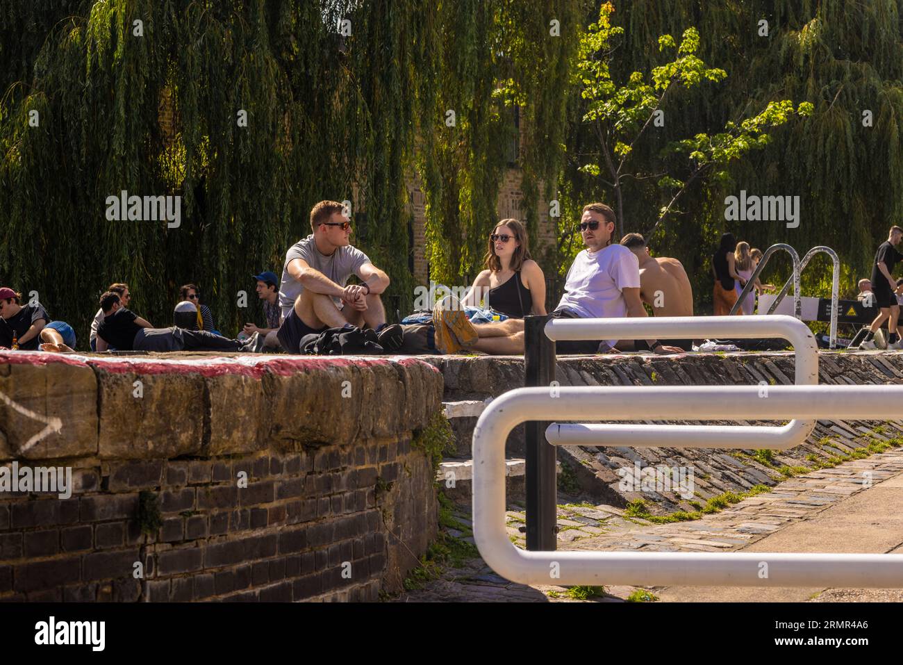 City Road Lock Regent's Canal London Stock Photo - Alamy