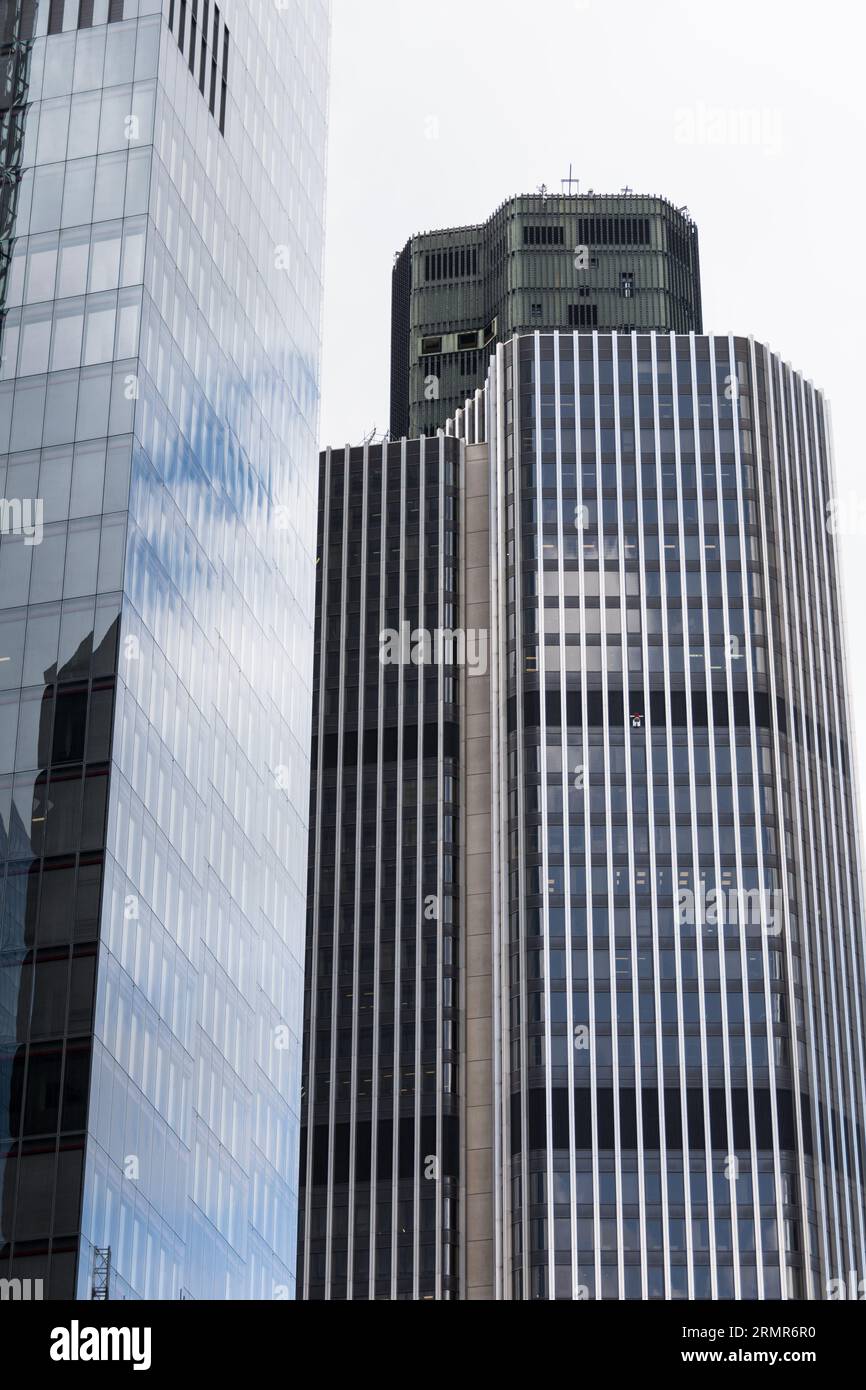 Richard Seifert's Tower 42, the NatWest Tower building, City of London, England, U.K. Stock Photo