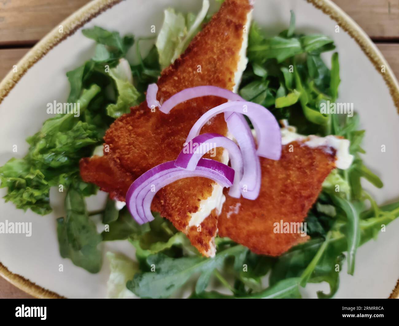 Saganaki fried cheese hi-res stock photography and images - Alamy