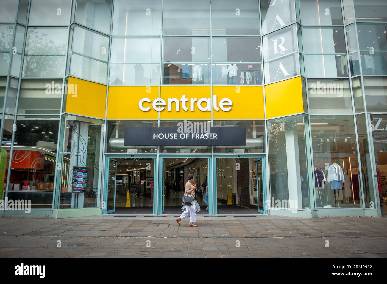 CROYDON, LONDON- AUGUST 29, 2023: Centrale shopping centre in Croydon town centre Stock Photo