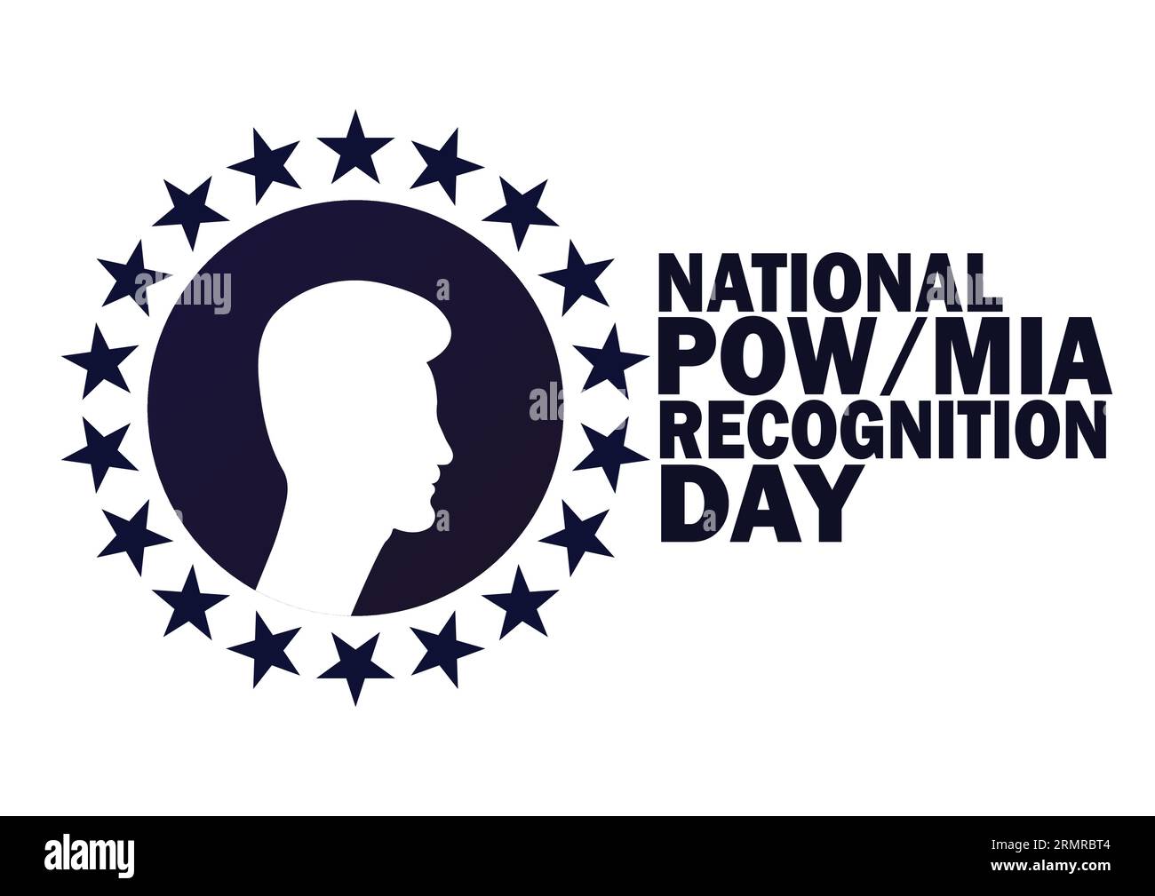 National POW/MIA Recognition Day. Holiday concept. Template for