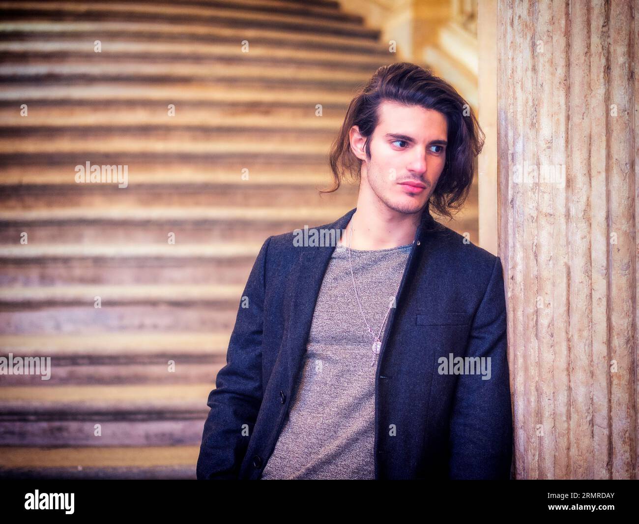Long haired gentleman hi-res stock photography and images - Alamy