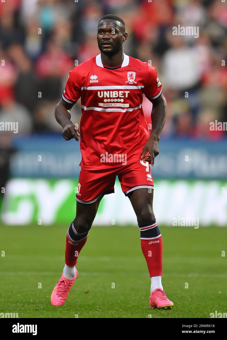 Bolton, UK. 29th Aug, 2023. Emmanuel Latte Lath of Middlesbrough during the  Carabao Cup match at