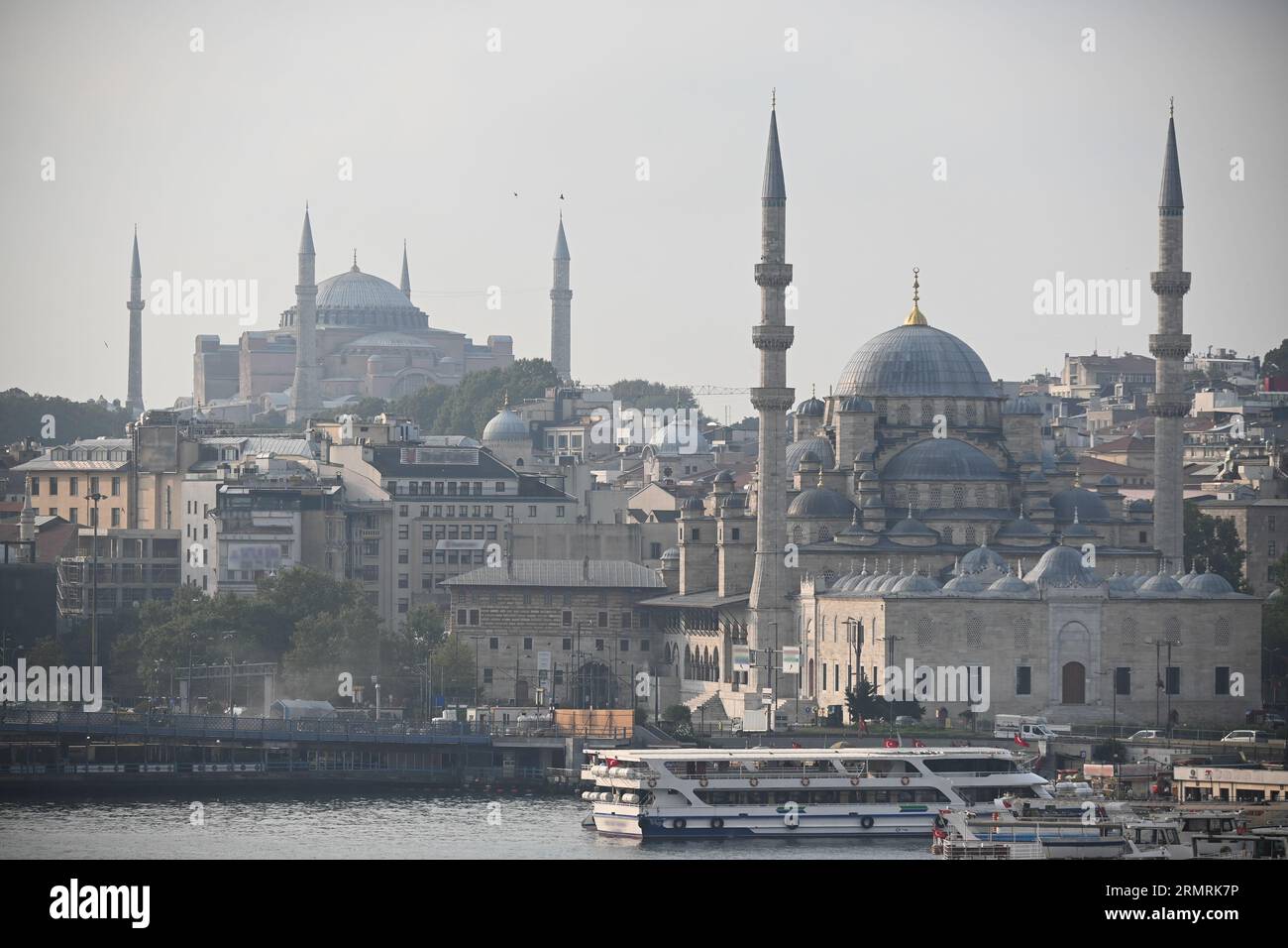 Hagia Sophia in Istanbul. Mosque on Sultanahmet Square Stock Photo - Alamy