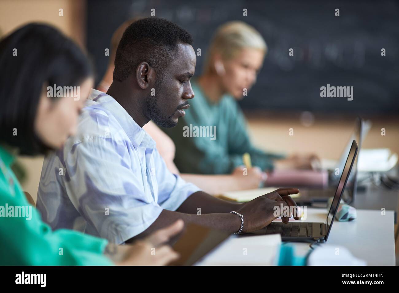 African american student among hi-res stock photography and images - Alamy