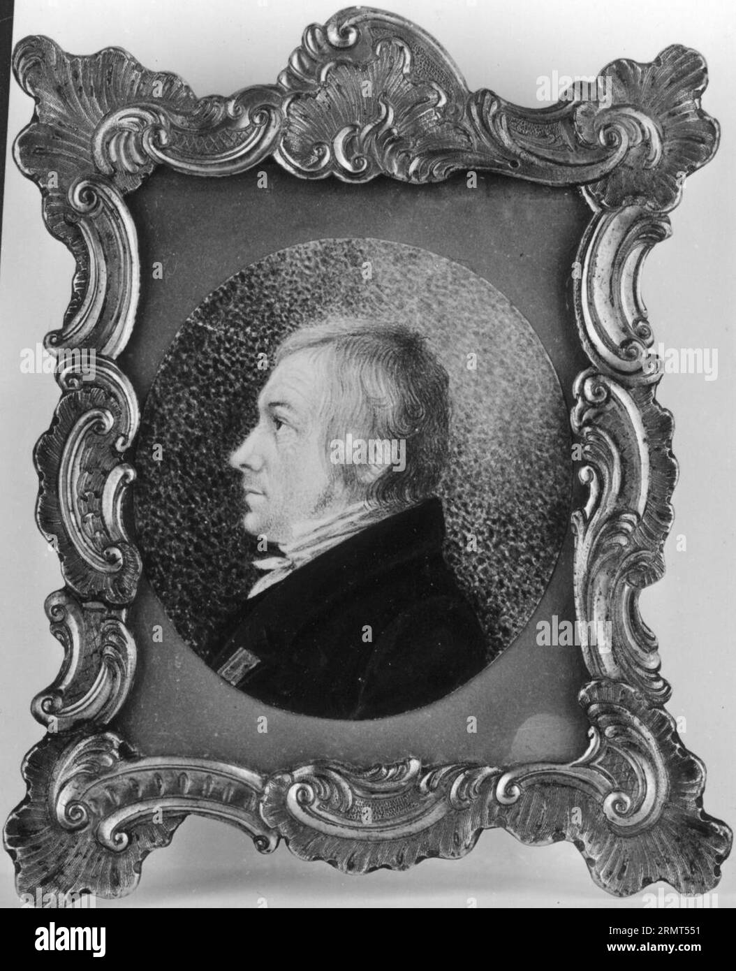 Johan Ernst Welhaven circa 1823 by Johan Sebastian Welhaven Stock Photo