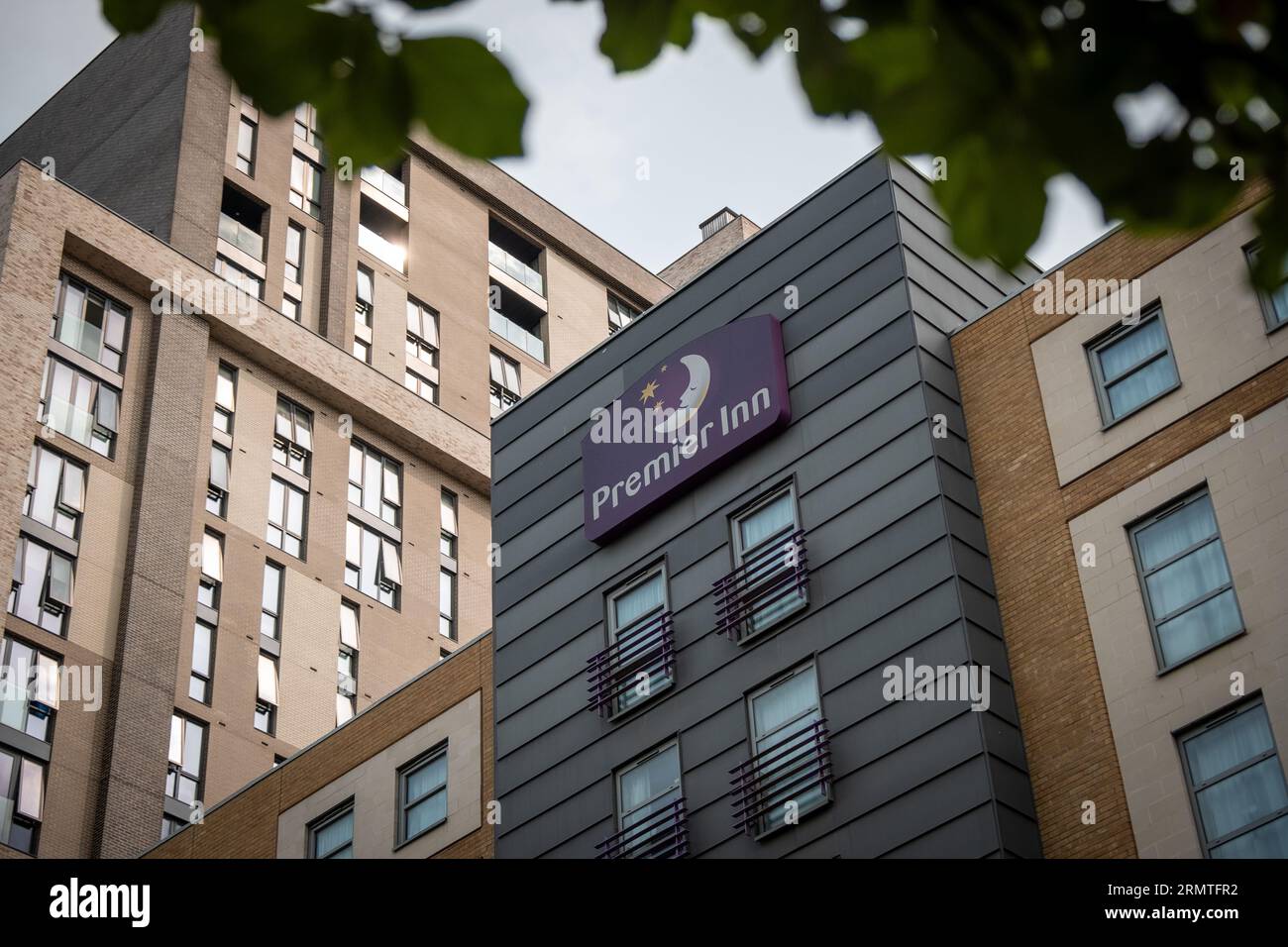 CROYDON, LONDON- AUGUST 29, 2023: Premier Inn, Croydon- Britains ...