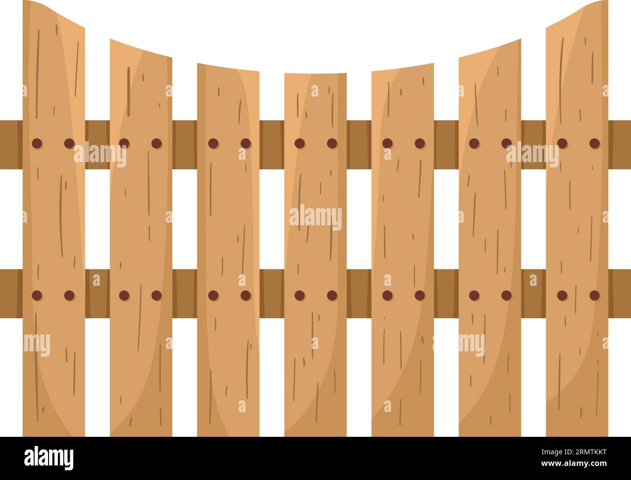 backyard fence illustration vector isolated Stock Vector Image & Art ...