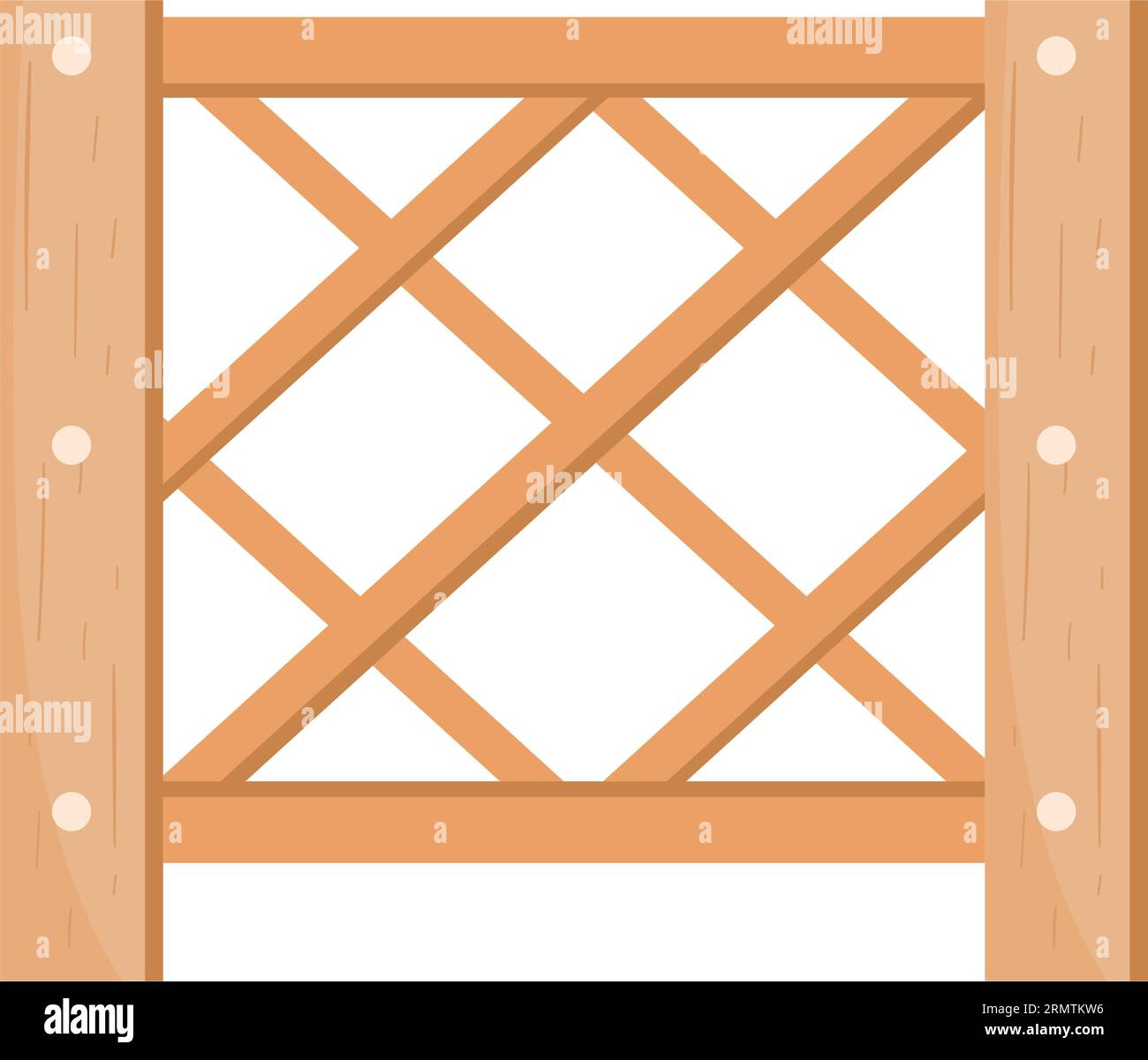 construction fence illustration vector isolated Stock Vector Image ...
