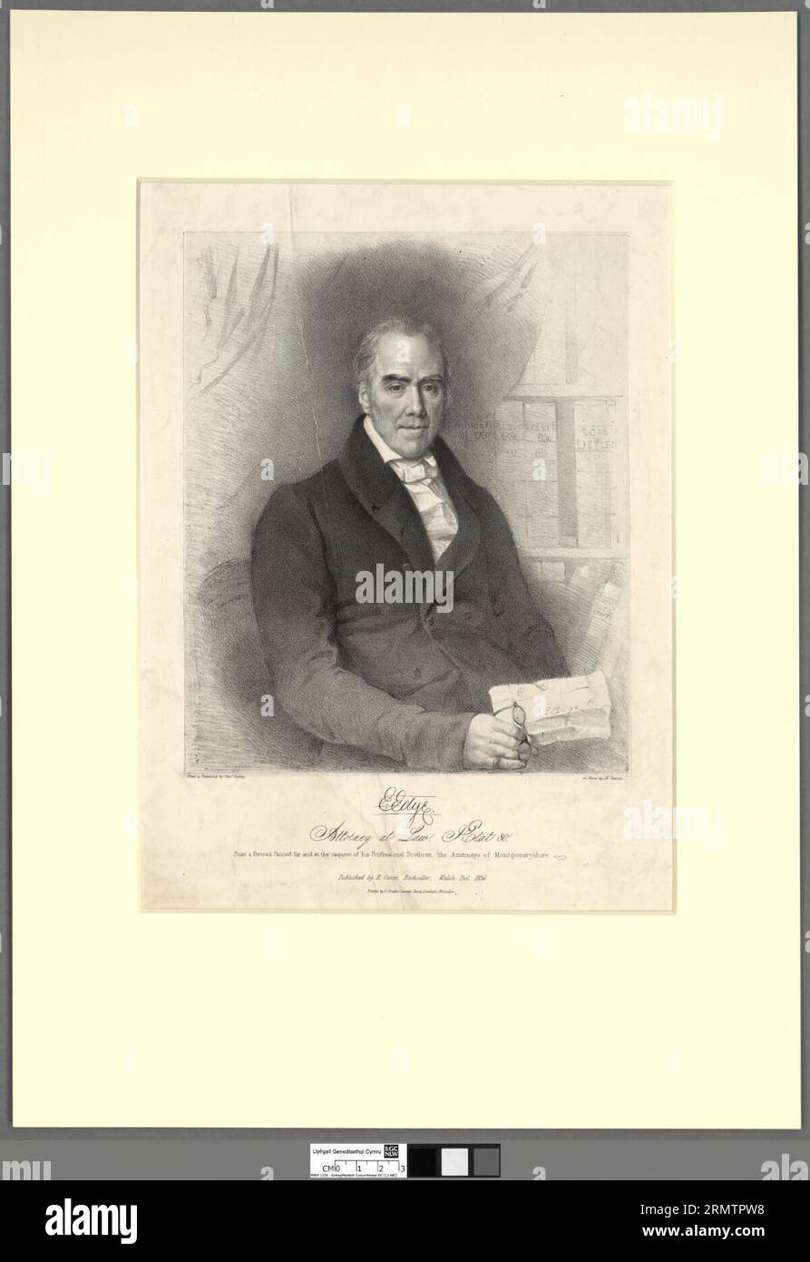 E. Edye 1836 by Maxim Gauci Stock Photo