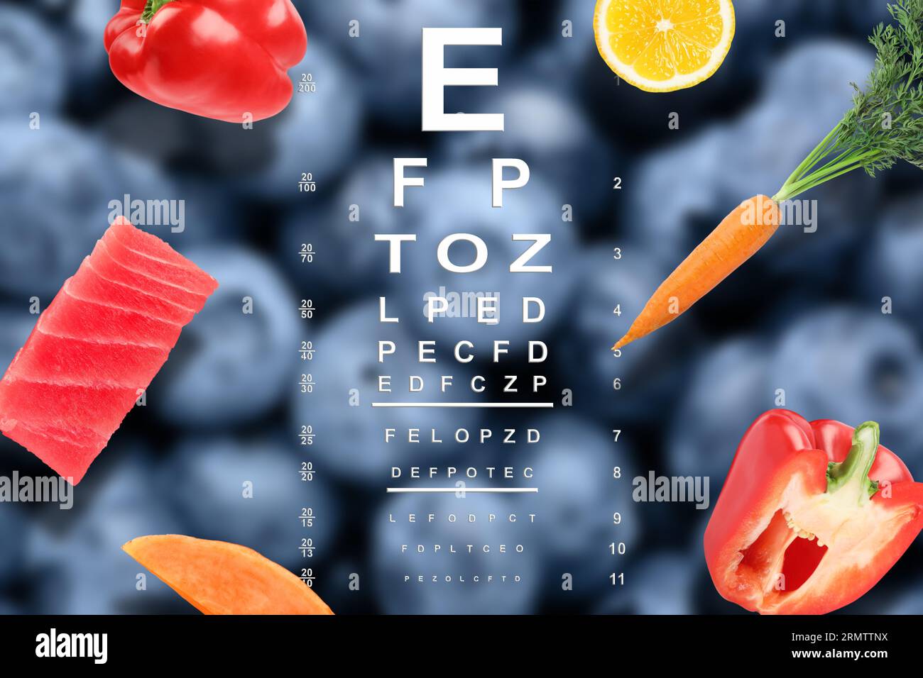 improving-eyesight-vision-test-chart-and-different-food-products-stock-photo-alamy