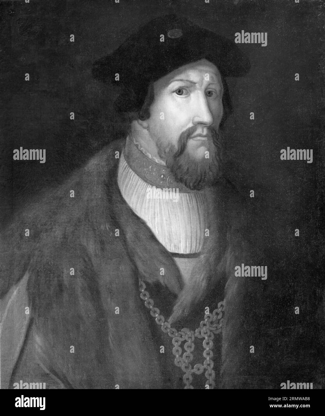 Vladislav II konung av Böhmen konung av Ungern by David Frumerie Stock ...