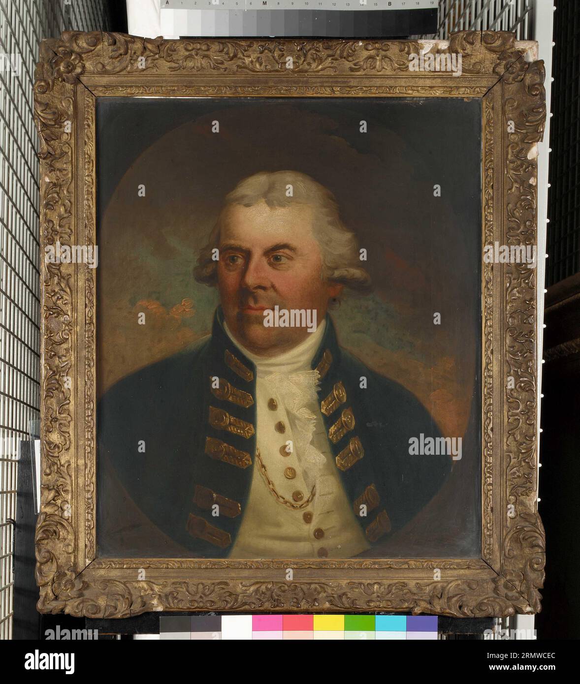 ViceAdmiral Alan Gardner, 17421809, first Baron Gardner 1794 by Anton