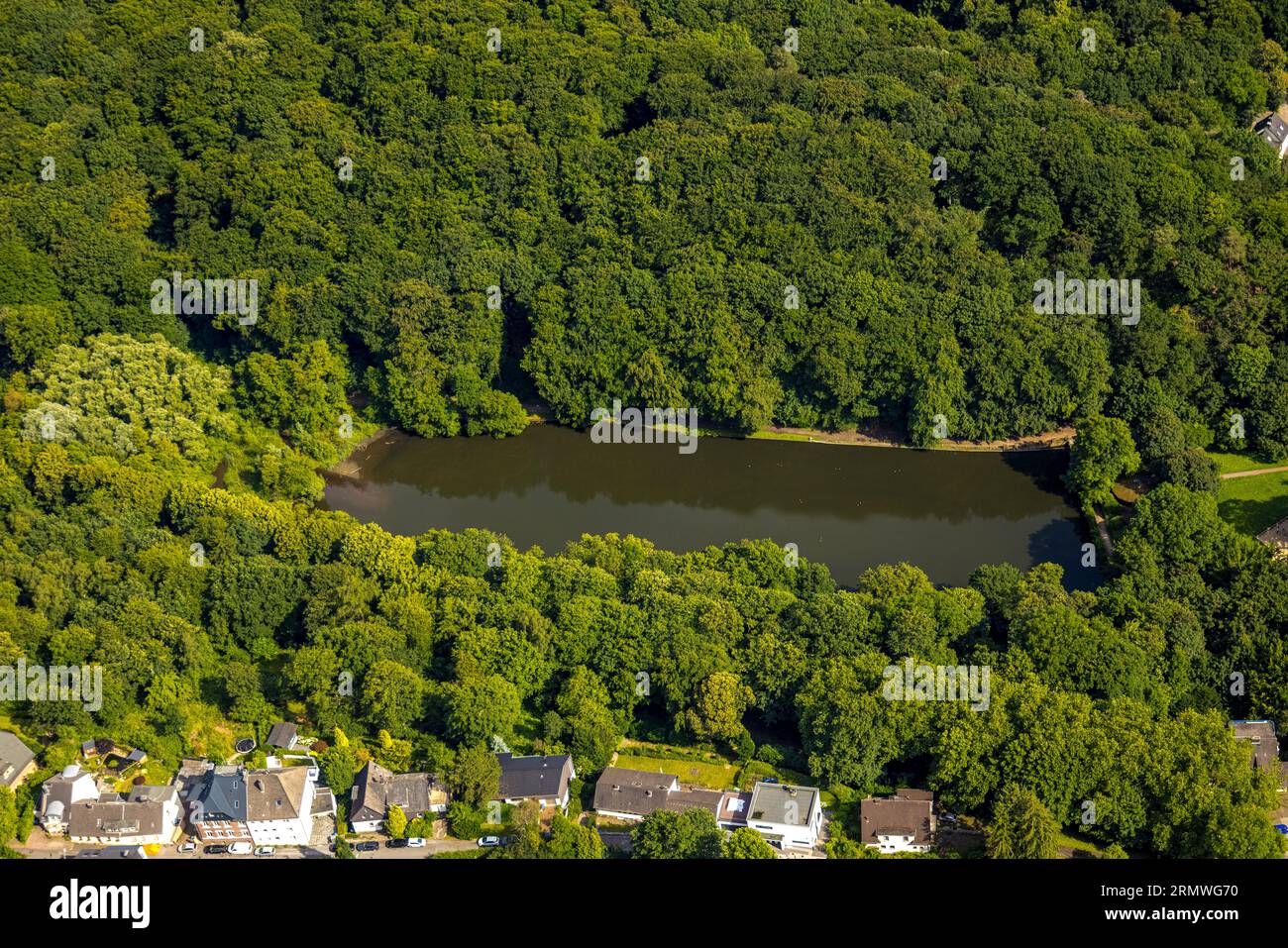 , Witten, Ruhr Area, North Rhine-Westphalia, Germany, Ruhr area, DE, Europe, Aerial view, birds-eyes view, Aerial photography, overview, Overview, Bir Stock Photo