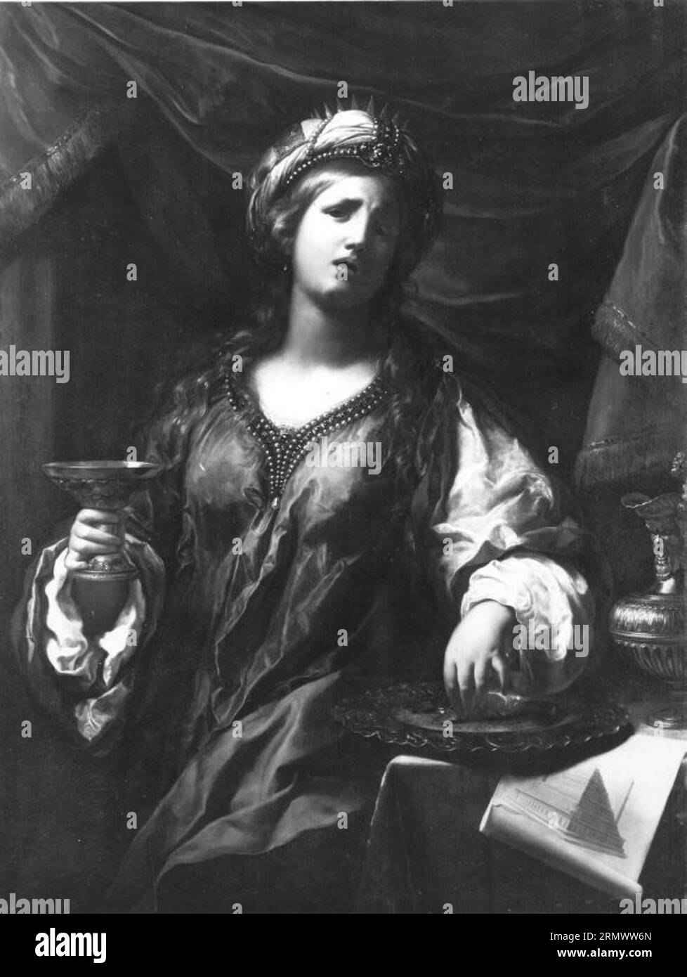 Königin Artemisia (zugeschrieben) between 1627 and 1715 by Onorio Marinari Stock Photo