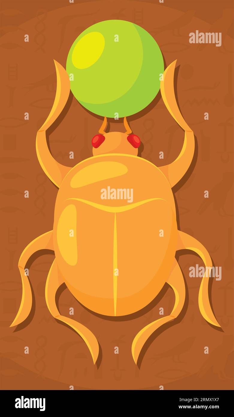 Nomination Classic Gold Country Symbols Egyptian Scarab Charm main image 0