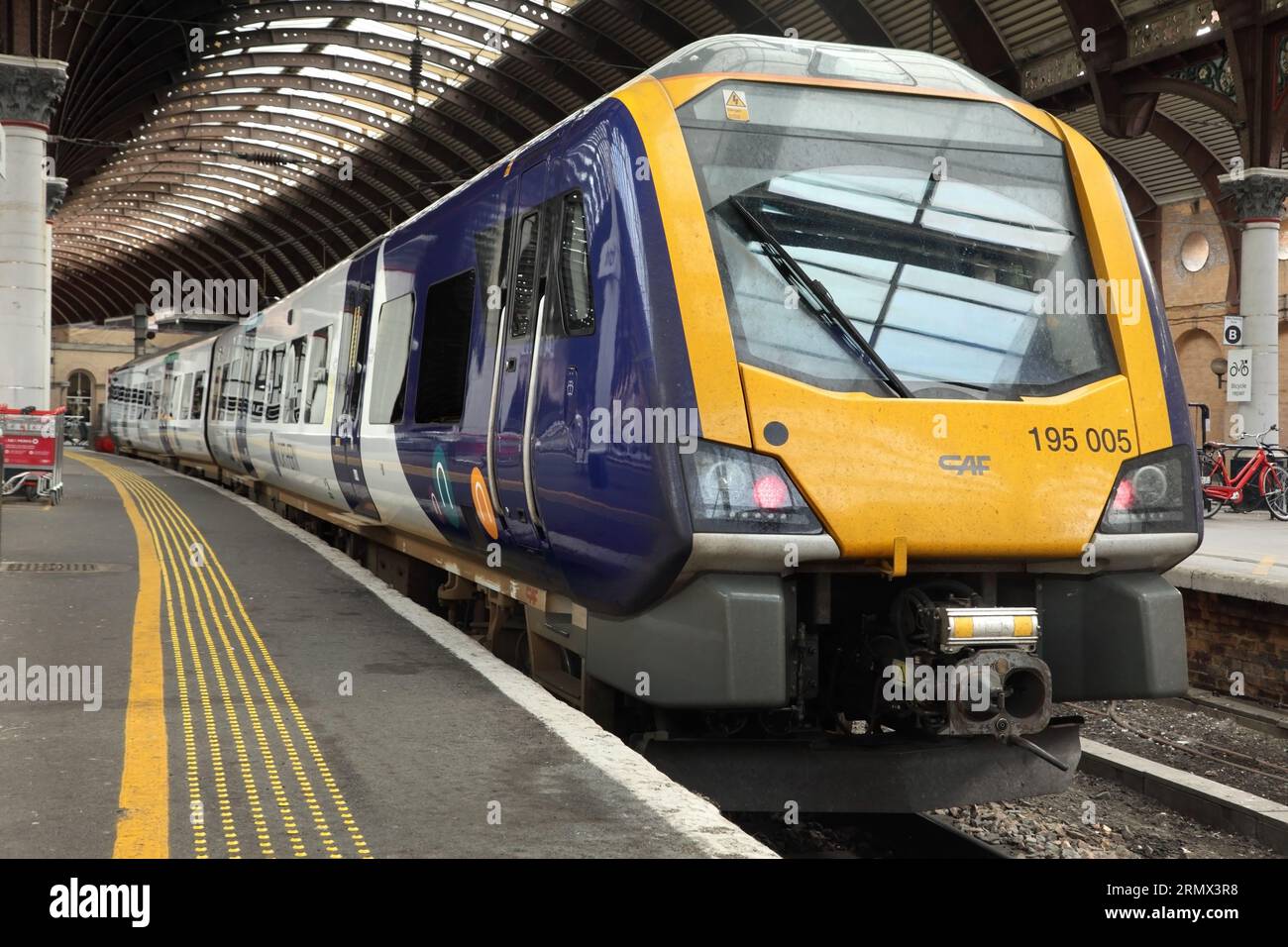 Northern Class 195 CAF-built "Civity" diesel multiple unit no. 195005 ...