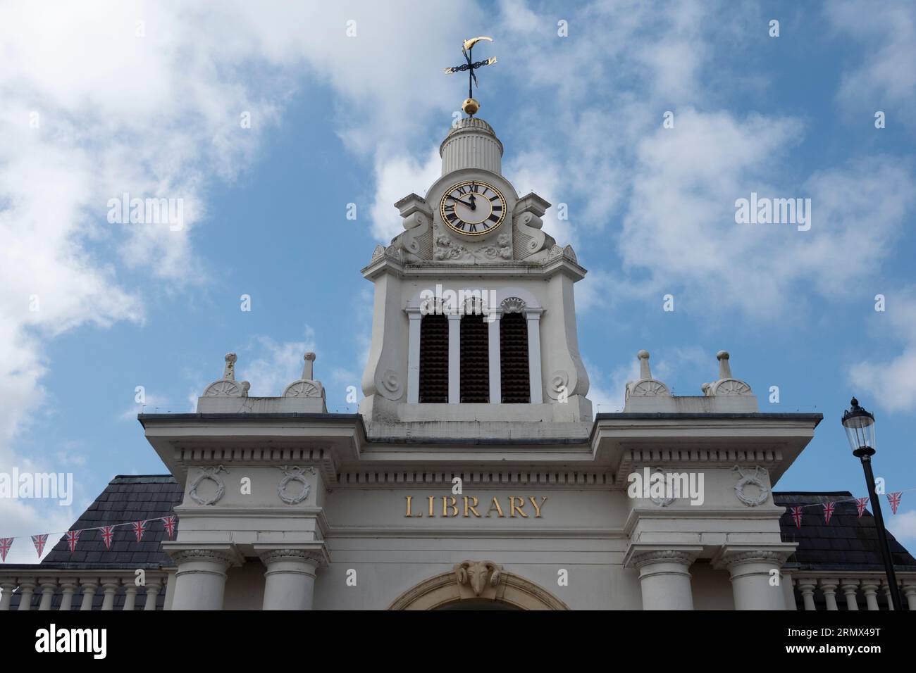 The Library in Saffron Walden, Essex, England, UK Stock Photo