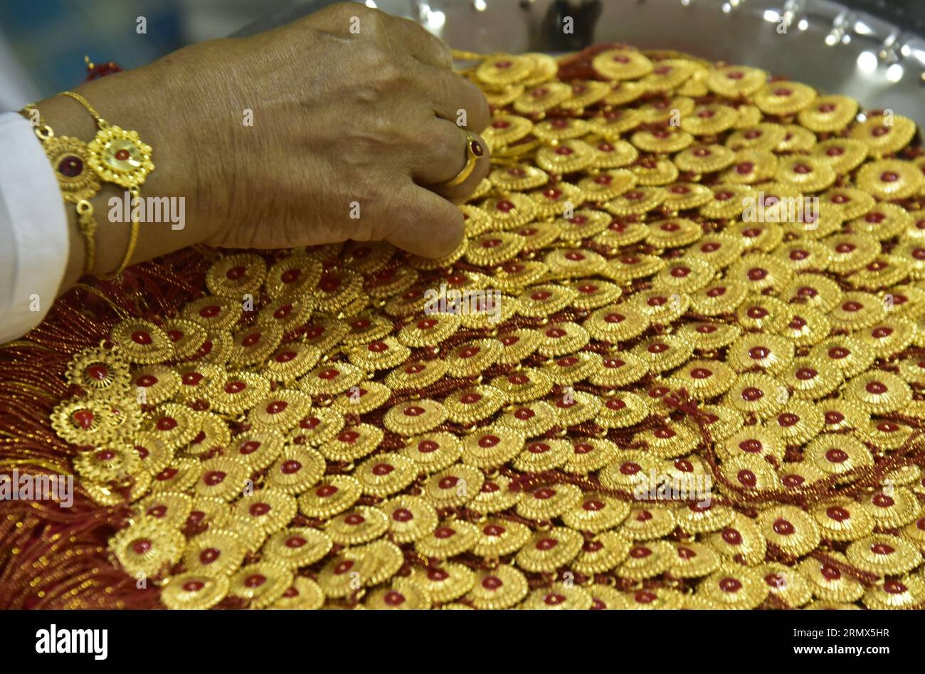 Guwahati, Guwahati, India. 30th Aug, 2023. Brahmakumaris collect rakhis ...