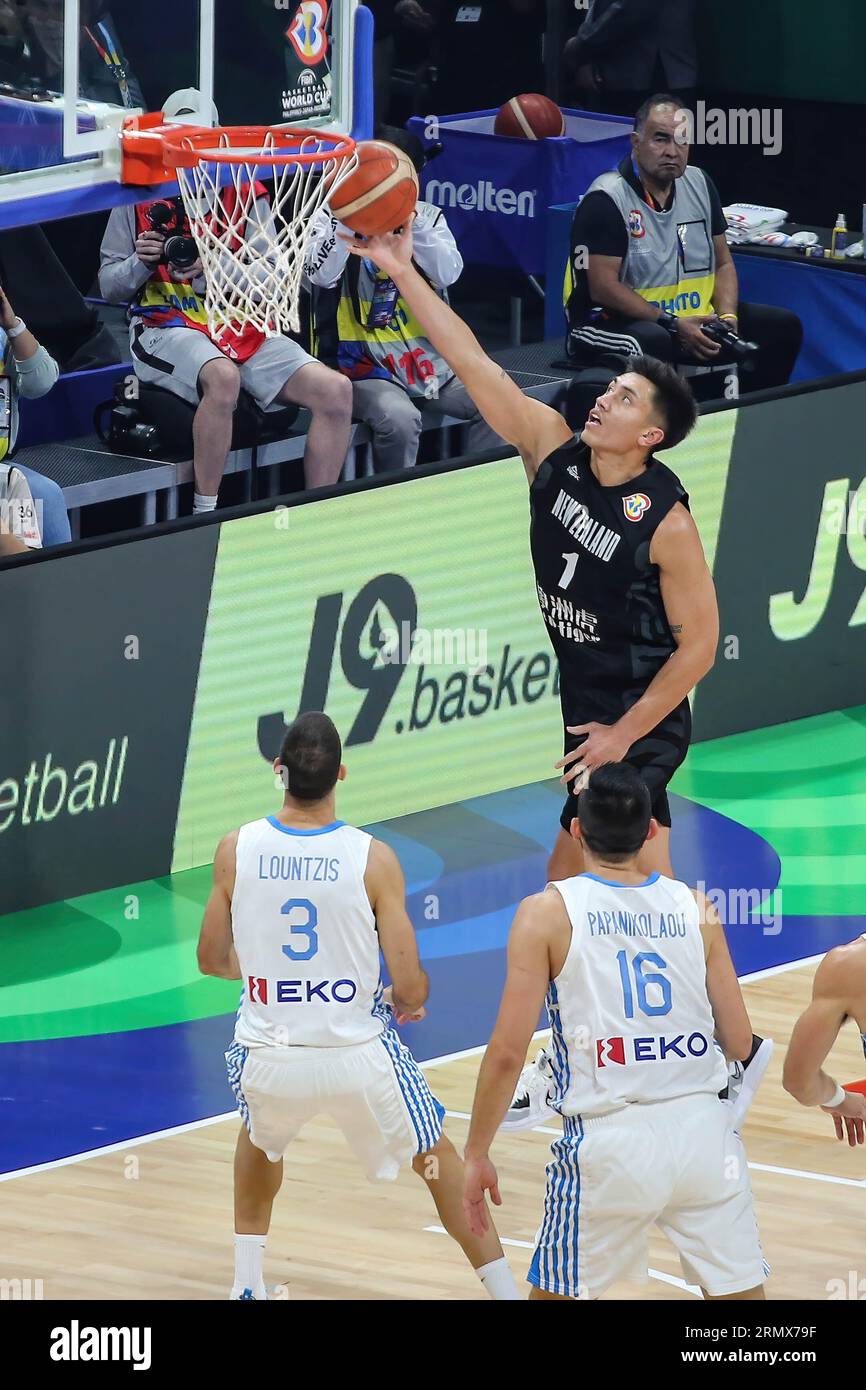 Pasay, Philippines. 30th Aug, 2023. Reuben Te Rangi of New Zealand